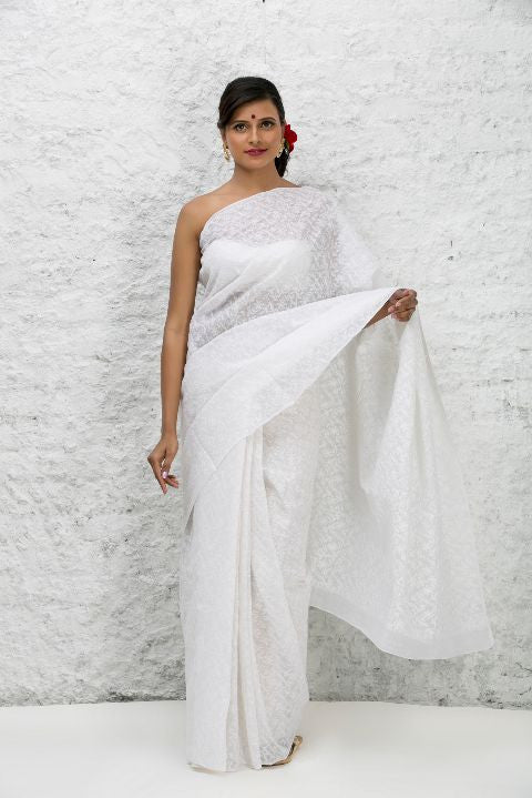 Kota Cotton Tepchi Saree – Anandi's Trunk