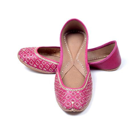 Pink Tilla Jutti
