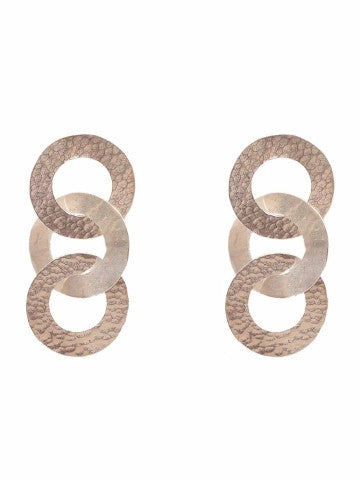 Silver Multi Hoops Dangler