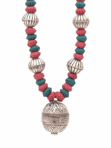 Red - Green Tribal Patwa String