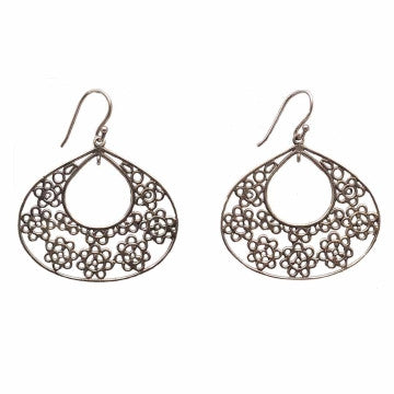 Silver Filigree Earrings