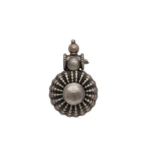 Small Mota Pendant with Cutwork Sun Design
