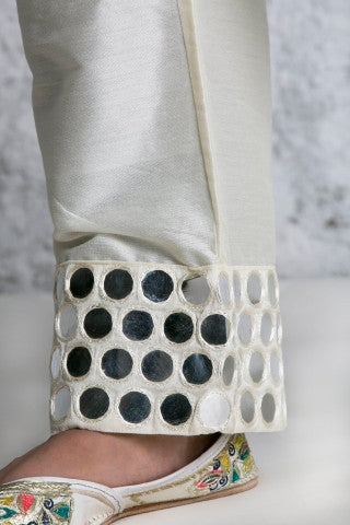 Pants with Mirror Work